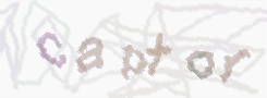 CAPTCHA image for SPAM prevention 